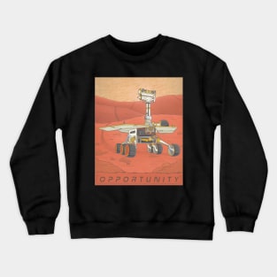 Opportunity Mars Rover | A Space Fanart Illustration Crewneck Sweatshirt